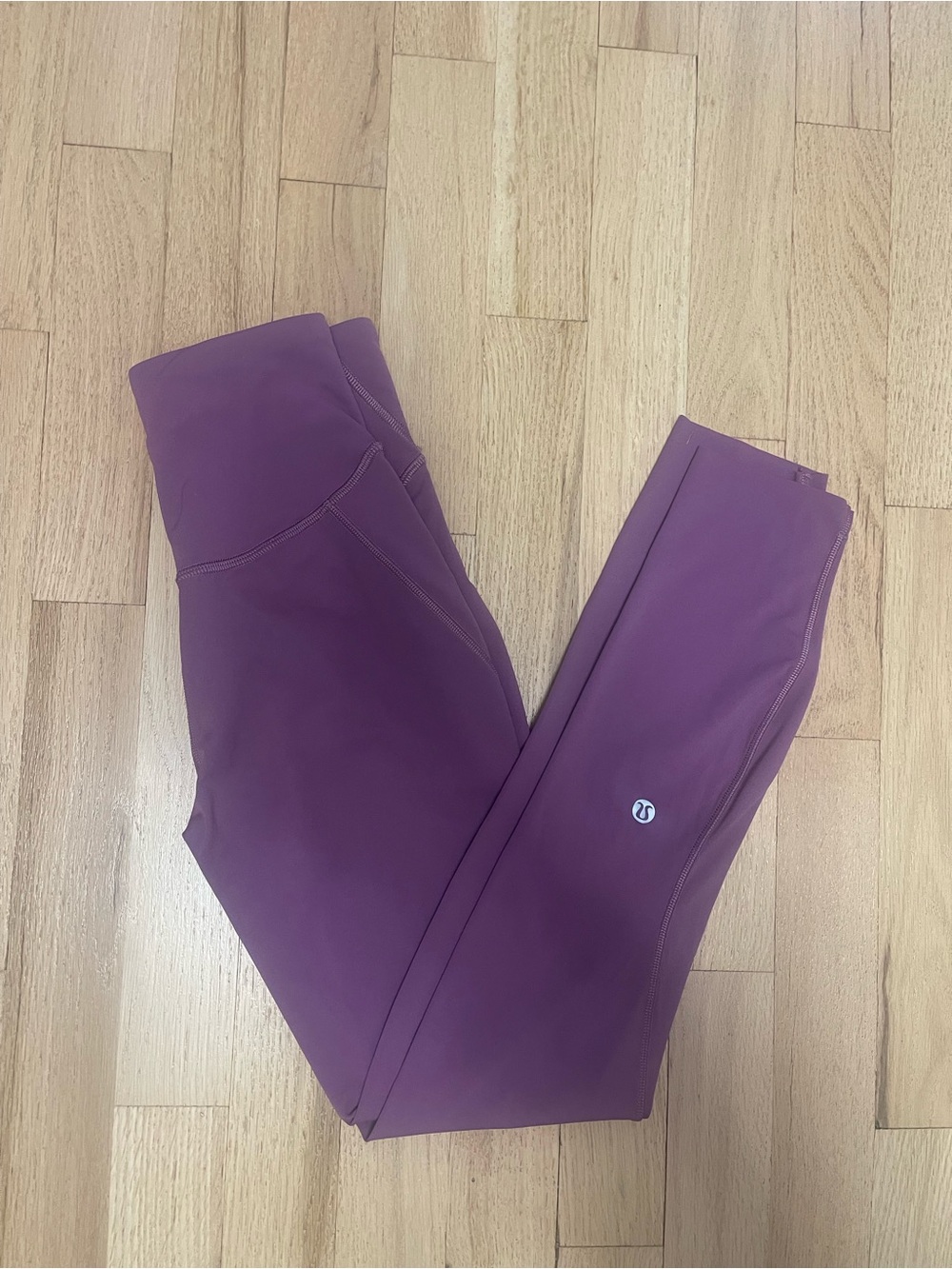 lululemon athletica Plum High-Rise 25” Leggings, size 0